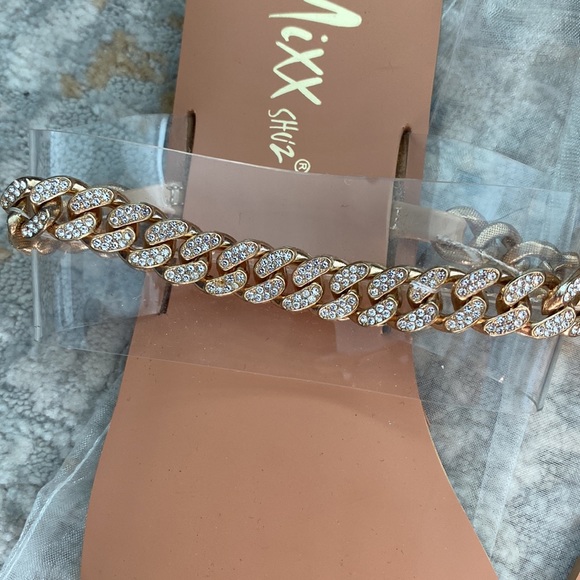 Gold Chain Sandals - Picture 5 of 5